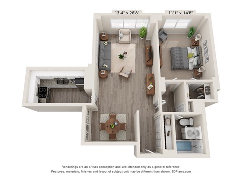 bedroom floor plan an opens a dialog